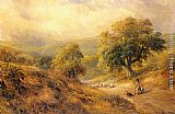 George Turner Cross-O-Th-Hands, Derbyshire painting